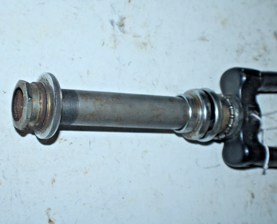 Vintage Peugeot 27" Road Bike Fork 1" Threaded 175mm Steel Rigid USA Shipping :) - Image 3 of 4