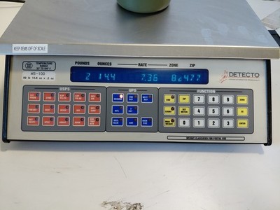 Cardinal Detecto Commercial Scales MS-100