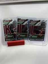 George Kittle Spellbound K I L 2023 Donruss Elite #SB-GK1, 2 & 5 SF 49ers