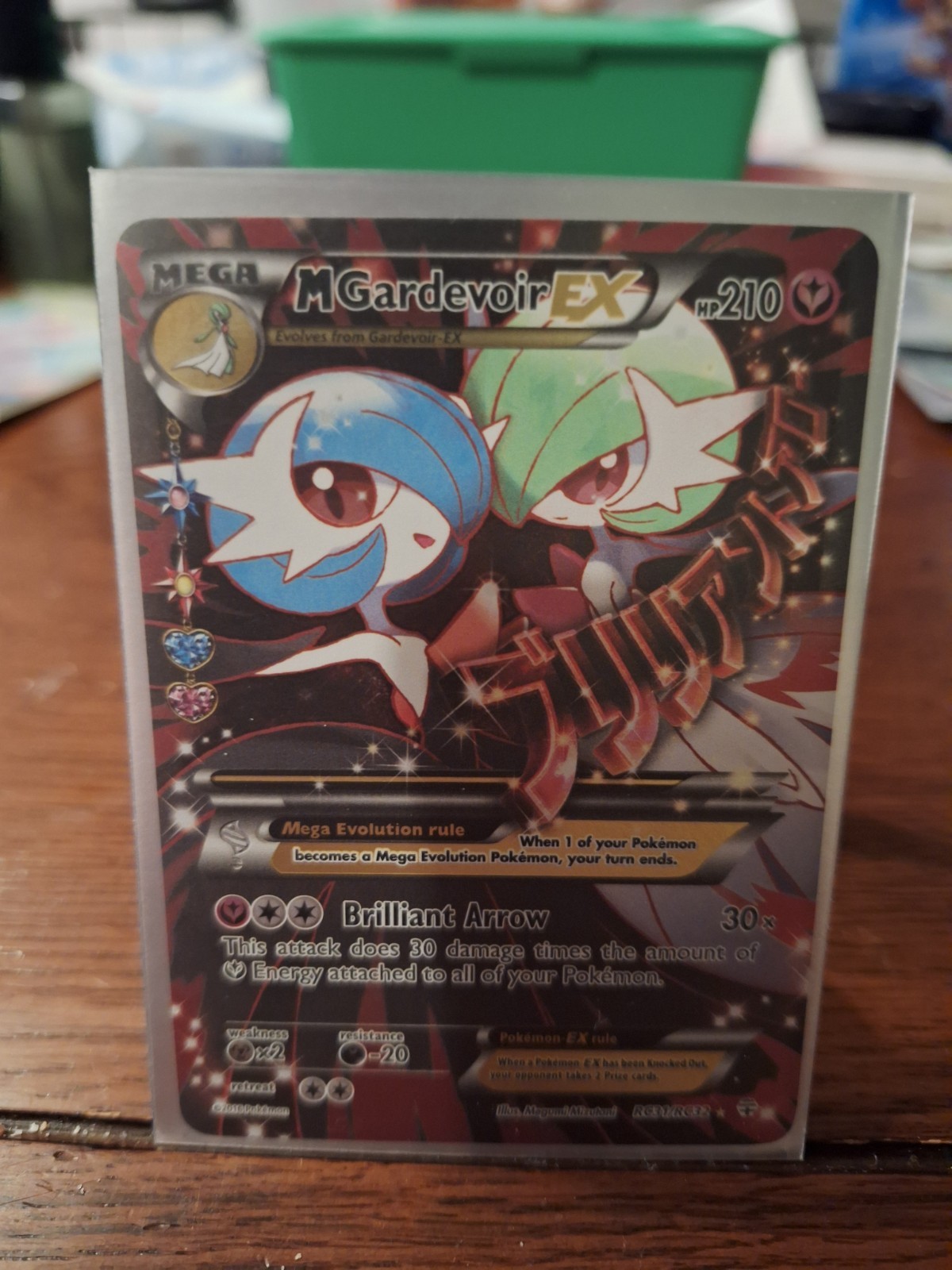 Pokémon TCG MGardevoir EX Full Art Card Generations RC31/RC32