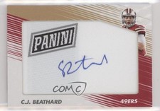2018 Panini Day Manufactured Patch Auto CJ Beathard #CB Patch Auto 7l6