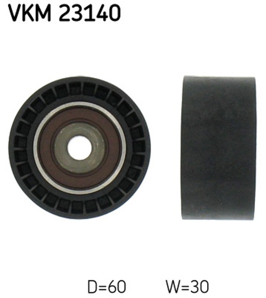 Umlenkrolle Zahnriemen SKF VKM 23140 FüR Berlingo Peugeot Partner Toyota Fiesta-image