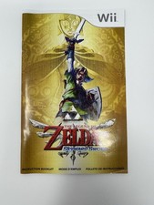 Nintendo Wii Instruction Booklet Manual Only - Legend of Zelda Skyward Sword