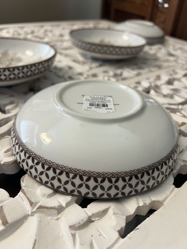 Williams Sonoma Plymouth Thanksgiving Pheasant 5.75 inch Dip Bowl Set of 4 NEW - Picture 3 of 4