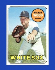 1969 Topps Set-Break #123 Wilbur Wood NR-MINT *GMCARDS*