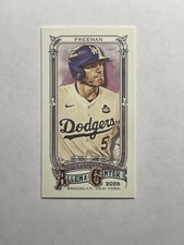 2025 Topps Allen & Ginter Freddie Freeman - Mini SP Exclusive From Rip Card #382