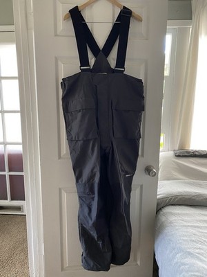Nautical Experience Men s Sailing Bib Overalls Size M Color Dark Gray