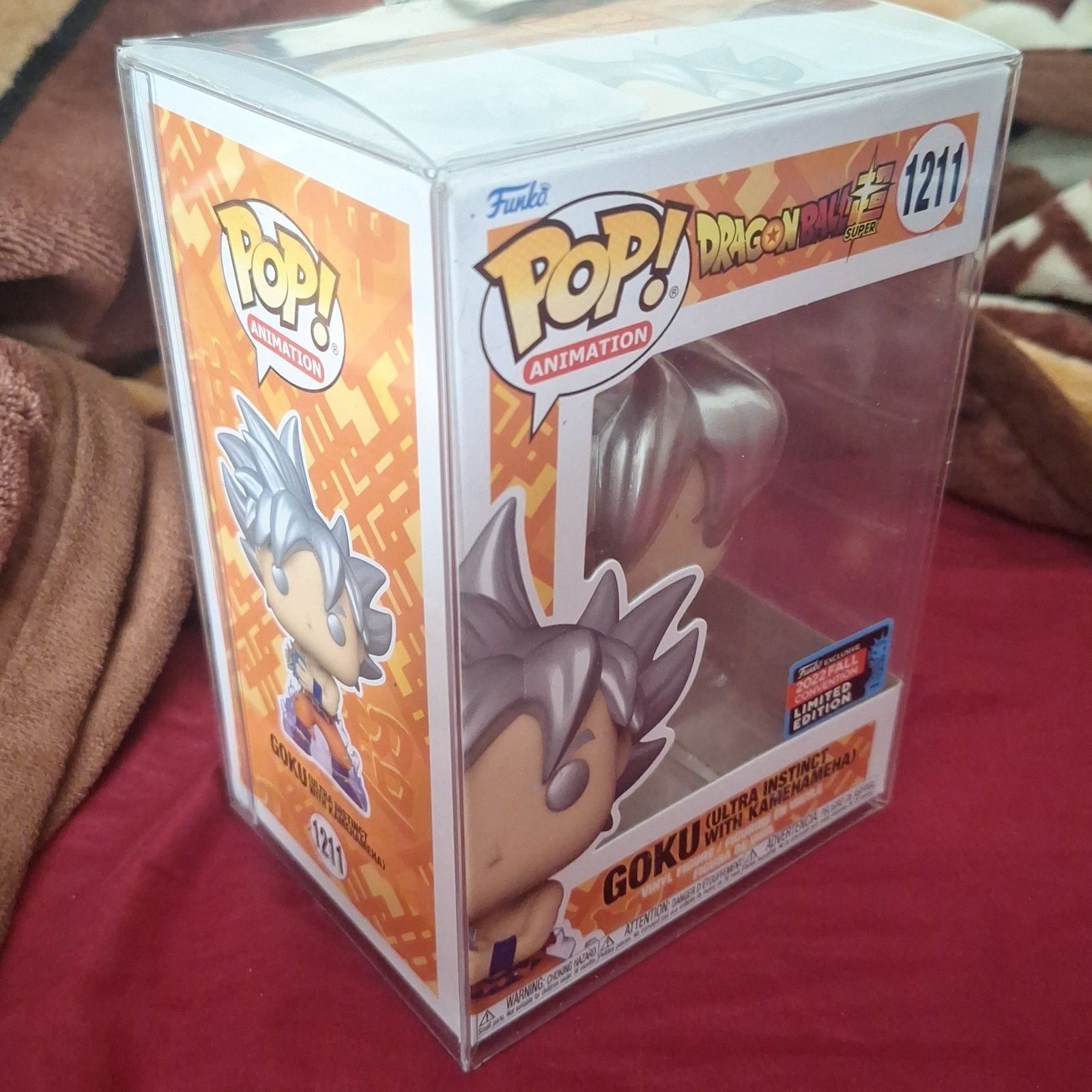 Funko Pop! Dragon Ball Z Goku (Ultra Instinct /w Kamehameha) NYCC 2022 Shared Ex