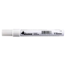 C.H. Hanson El Marko White Valve Tip Paint Marker 1 pc