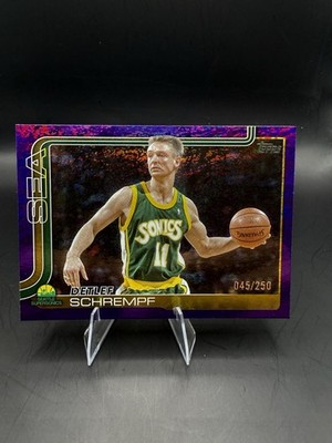 2025-26 Topps - Detlef Schrempf #270 Purple Holofoil /250
