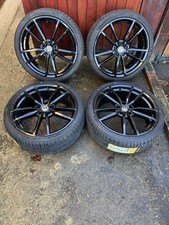 Set VW Golf R Pretoria Style 19” Alloy Wheels + Tyres Golf MK5 MK6 MK7 MK8 A3