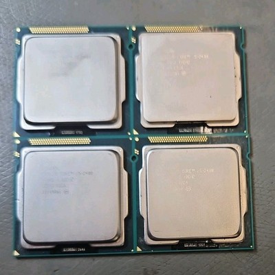 Set 4x Intel Core i5-2400 S / 4 x 2,50GHz / 6MB / 5GT/s / LGA 1155 Prozessor