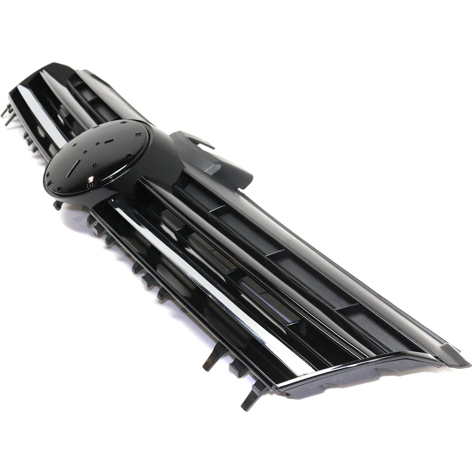 Grille For 2015-2017 Volkswagen Golf Golf Sportwagen Textured Shell and Insert Foto 2 de 4