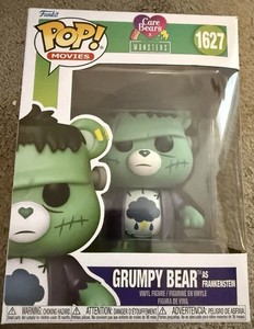 Funko Pop! Vinyl: Care Bears Grumpy Bear As Frankenstein #1627 W/ Protector