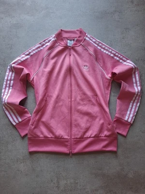Adidas SST TT Trainingsjacke Trackjacket Originals RETRO Y2k Trefoil D 44 L Pink - Bild 1 von 4