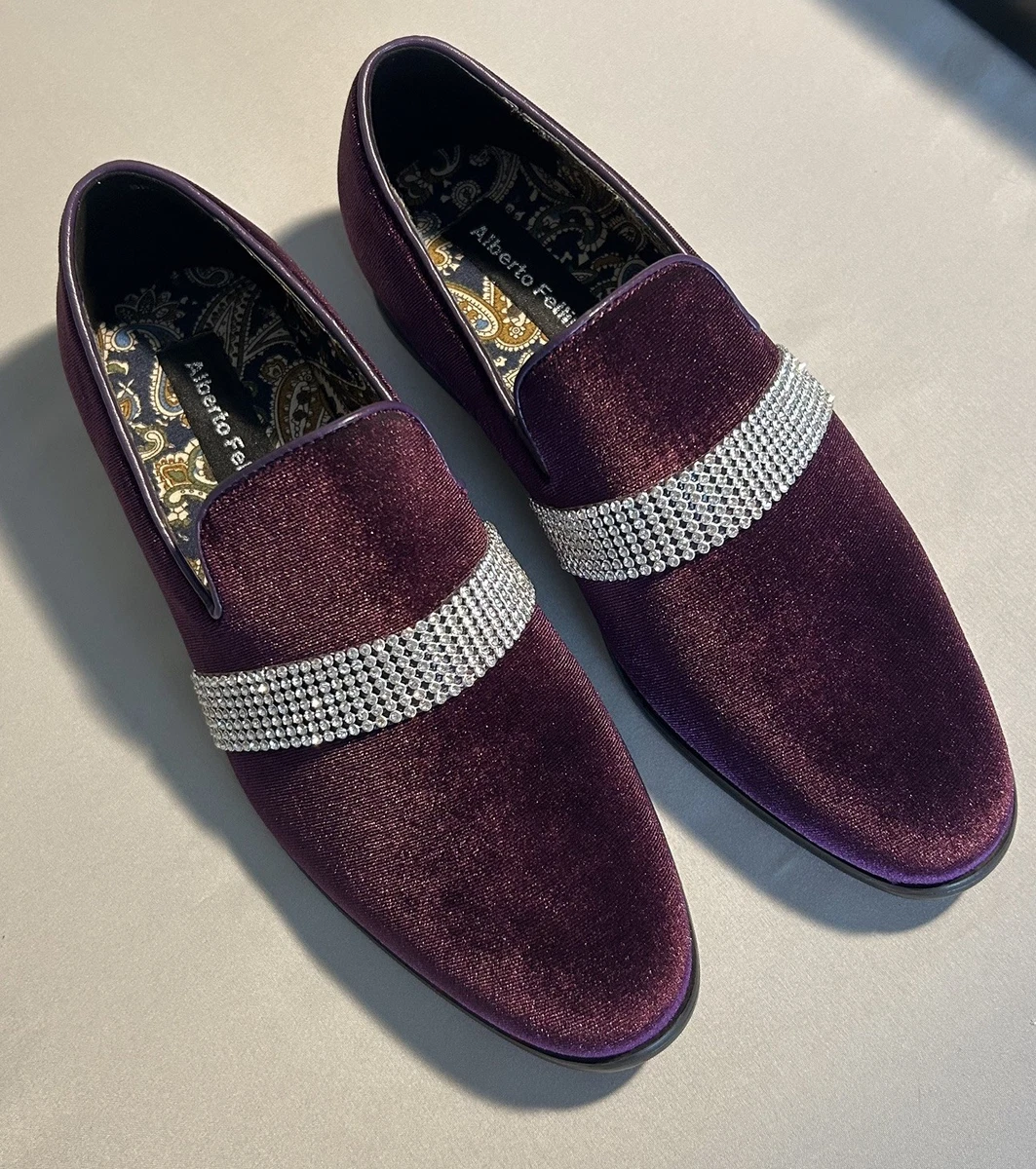 Alberto Fellini Loafers Mens 11 Dress Shoe Square Toe Brown Slip On Prague‎ Croc Animal Print Faux Leather Dress Shoes for Men for sale | eBay main image 4