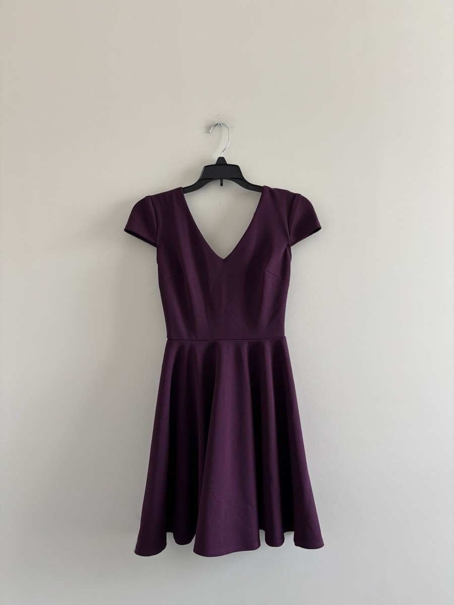 b darlin purple dress XL