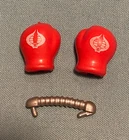 G.I. GI JOE BIG BOA WEAPONS PARTS LOT boxing gloves air hose mouthpiece FREESHIP
