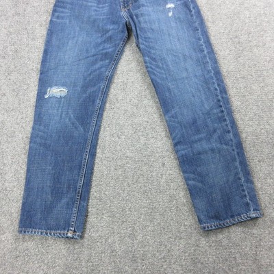 Ralph Lauren Prescott 208 Jeans Mens 29x32 Blue Distressed