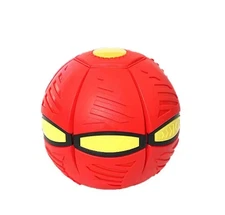 Flying Saucer Ball Flying Toys Outdoor Fun Toys for Boys Girls pets color blue 