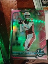 TANNER McKEE 2022 Bowman U Chrome 1st PINK Refractor RC #60 STANFORD B-1