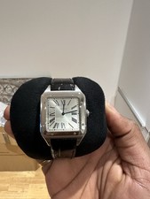 Cartier Santos Dumont Silver Men's Watch - WSSA0032