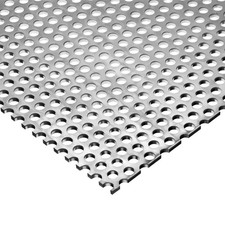 Perforated Steel Sheet 36" x 48" - Perforated Metal Sheet - 20 Gauge - Sandbaggy