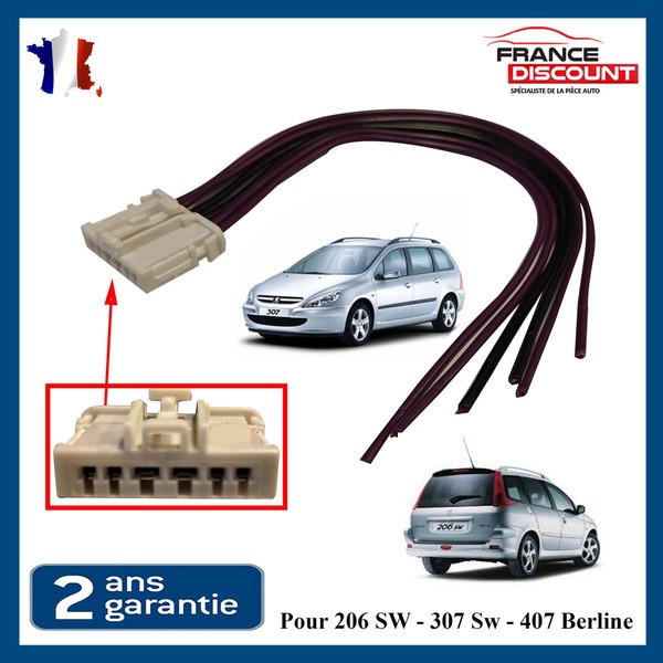 Reparaturset Stecker Anschluss RüCklicht Kompatibel Mit Peugeot 206 SW-image