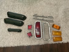 68-74 Ford Econoline Van 200 Emblem Lens Trim Arm Rest Parts Lot Original Van