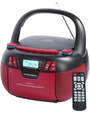 Boombox CD Player with Bluetooth and Cassette Player Portable AM/FM Radio, ...