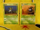 Vintage Pokemon Card Base Set Jungle Oddish Gloom