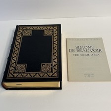 Product Image: Simone de Beauvoir Signed Franklin Library Leather Binding The Second Sex