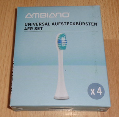 ambiano  Universal Aufsteckbürsten SET,4 Stück,NEU!
