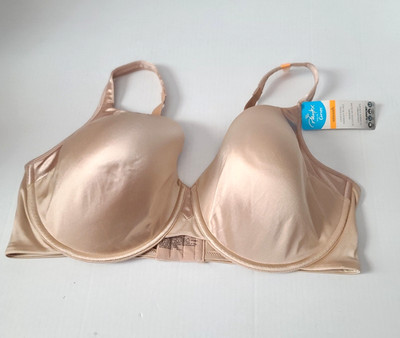 Playtex Love My Curves Convertible Bra 44 DD Nude Underwire 4848 Comfort NWT