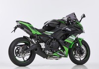Shark DSX-10 Auspuff Komplettanlage Passend FüR Kawasaki Ninja 650 2021-2022