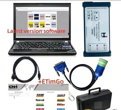 CNH DPA5 Diagnostic Tool New Holland EST Service Kit With eTimGo Software+X230