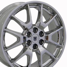Set4 4709 Chrome 20x8 Wheels 6x120 Lug Fits Cadillac Srx Saab