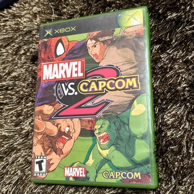 Marvel vs. Capcom 2 (Microsoft Xbox, 2003) No Manual! Tested & Working!