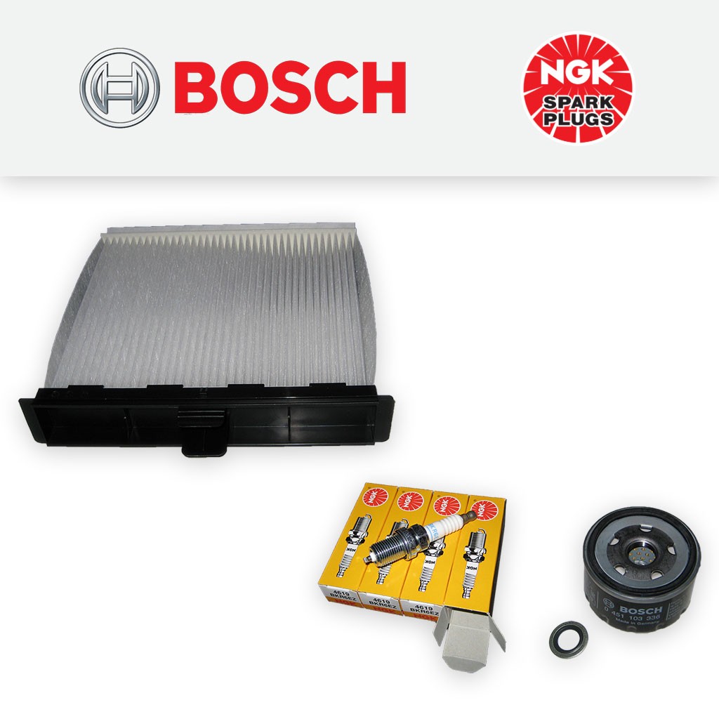 SERVICE KIT for RENAULT SCENIC II 1.4 16V OIL CABIN FILTERS PLUGS 2003-2009