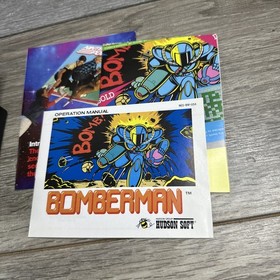 Bomberman - Nintendo Entertainment System Nes - Complete In Box CIB Inserts
