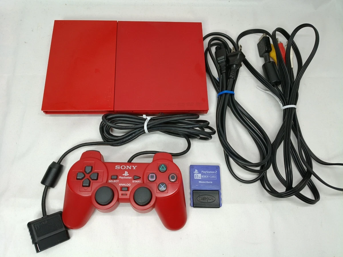 Sony PlayStation 2 NTSC-J Red Video Game Consoles for sale | eBay