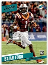 2017 Panini Prestige #289 Isaiah Ford Miami Dolphins Rookie