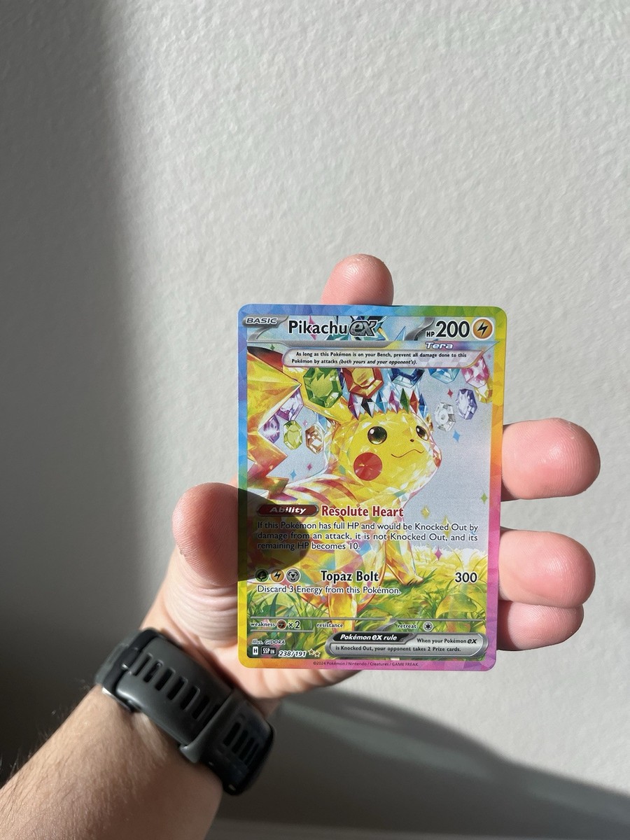 ピカチュウ英語版Pikachu EX SIR SSP EN 238/191 Pikachu EX 238/191 PSA 10 - SSP Surging Sparks - English