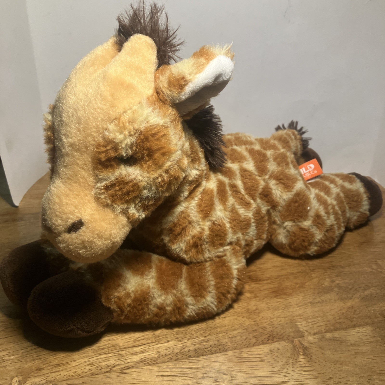 Wild Republic Laying Down Giraffe Plush Stuffed Toy 13