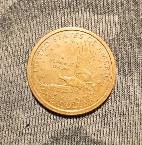 2000 P Chocolate Sacagawea Dollar Coin Uncirculated Pulled Direct From Bank Roll - Image 2 of 2