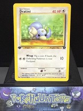 Pokemon Card Dratini 53/82 1st Edition Team Rocket Set Played