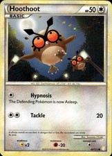 Hoothoot Common HeartGold SoulSilver 66/123 LP on eBay