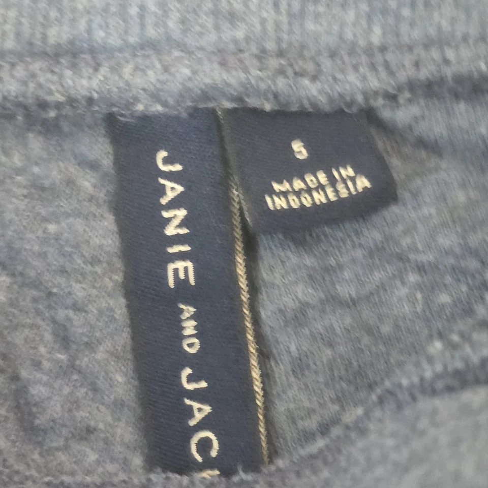 Janie & Jack Me & Henry Boy Lote 4 Talla 4 y 5 2 Prendas para el torso 2 Pantalones Suéter Rugby Joggers Foto 4 de 4