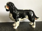 STUNNING VINTAGE BESWICK PORCELAIN KING CHARLES CAVALIER SPANIEL DOG FIGURE