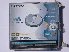 Sony D-NE300 CD Player MP3 Atrac Fully working w/ box and papers Used